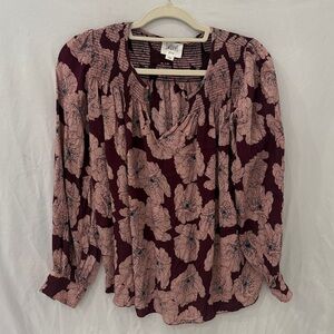 Swildens printed blouse sz 38